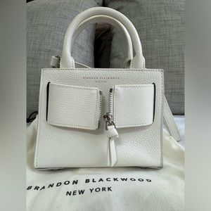 Brandon Blackwood White Kuei crossbody bag - almost new
